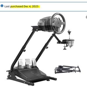 Gaming Racing Steering Wheel, Pedals, Shifter, and Stand